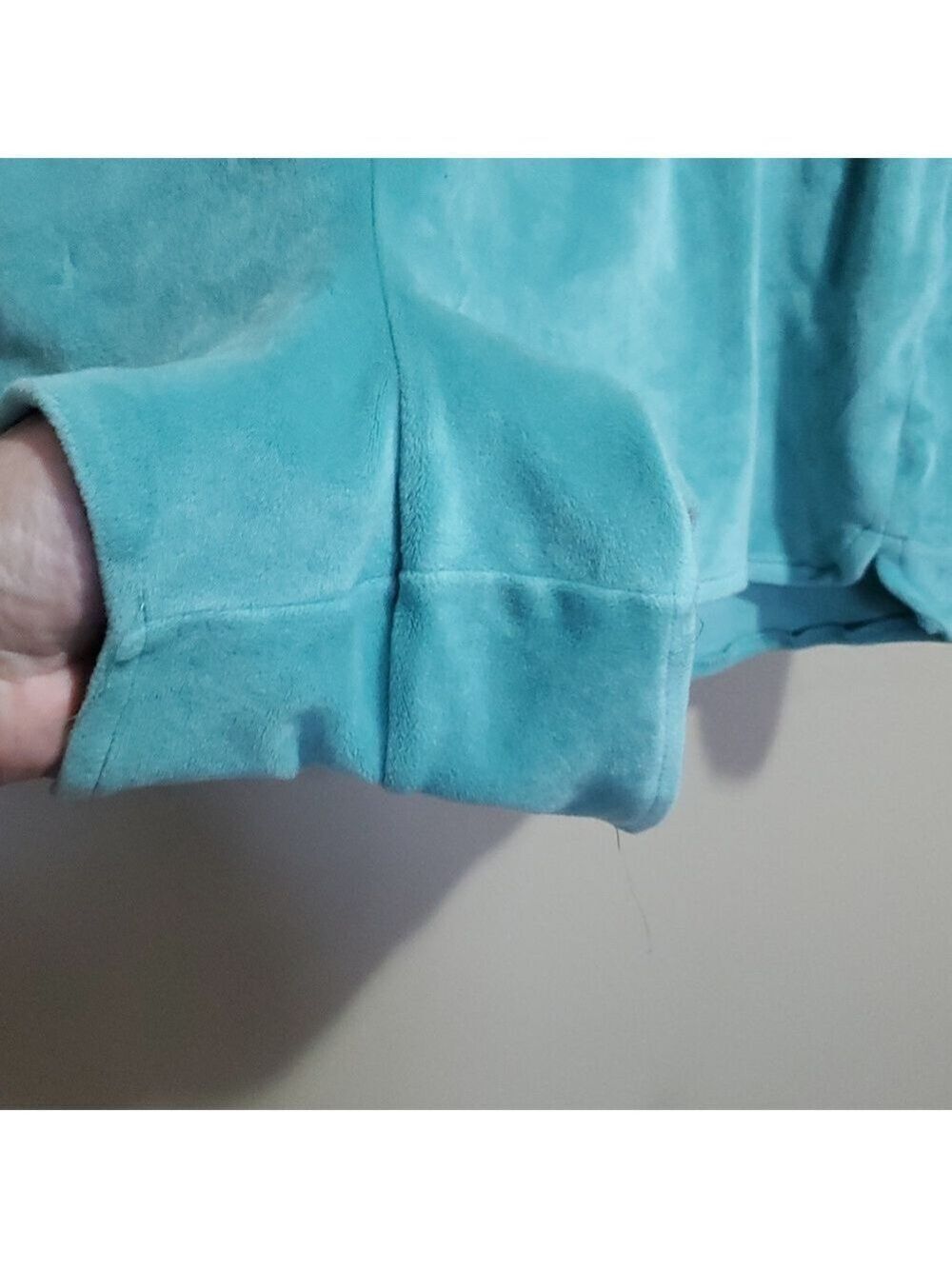 Blue Women's Shorts - Picture 3 of 4